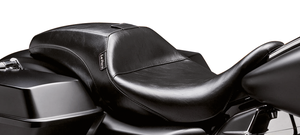 Asiento Le Pera Outcast negro para motocicleta Harley Touring