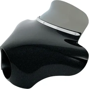 Parabrisas curvado tipo Batwing transparente para motocicleta Harley-Davidson