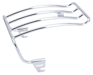 Portaequipajes trasero individual negro para Harley-Davidson
