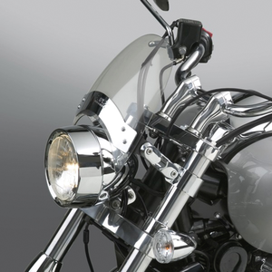 Parabrisas transparente National Cycle Fly Screen LS para motocicleta