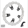 Kits de grandes discos de freno flotante Arlen Ness para motocicleta