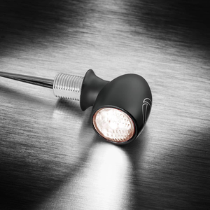 Par de intermitentes Atto Super Mini Kellermann color negro