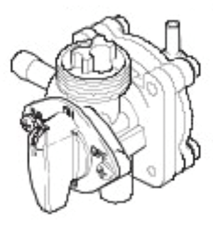 Válvula de combustible operada por vacío para motor Twin Cam