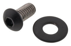 Tornillos de acero inoxidable negro para tapa de filtro de aire de motocicleta