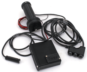Tubos de escape ajustables MCJ instalados en motocicleta Harley-Davidson Sportster