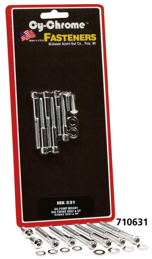 Kit de montaje de bomba de aceite Midwest Acorn para motor Big Twin