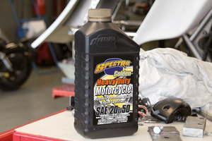 Envase de aceite de motor Spectro Golden semi-sintético SAE 20W50