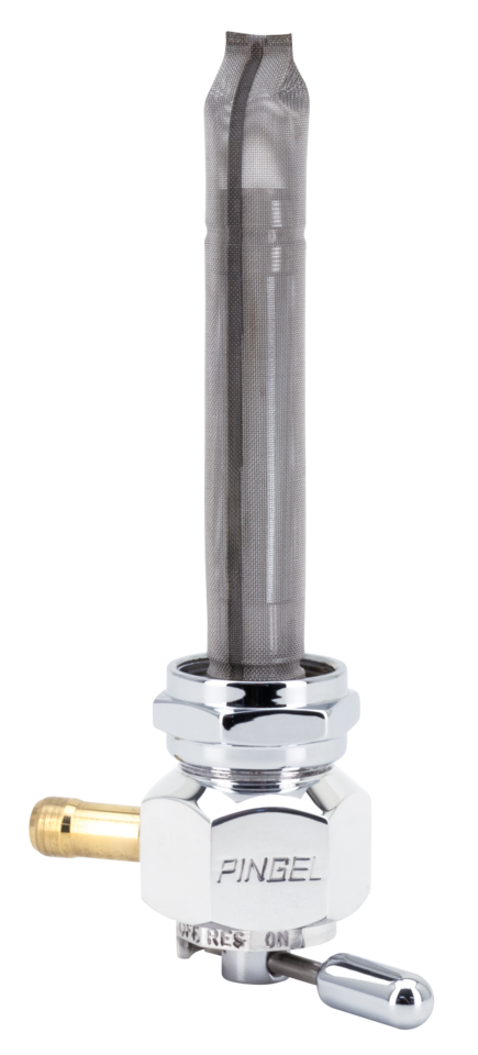 Grifo de gasolina Pingel Power-Flo de alto volumen con rosca de 22mm