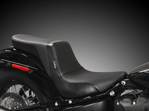 Asiento Le Pera 2-Up Daytona negro para motocicleta Softail con motor Milwaukee Eight