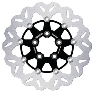 Rotor de freno de disco Galfer Wave acabado metálico