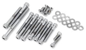 Conjunto de tornillos para tapa primaria, derby e inspección de motor