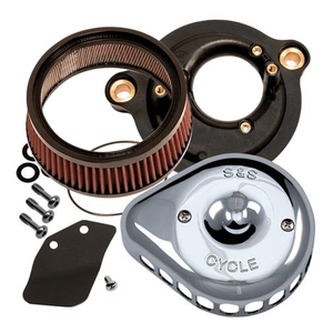 Kit filtro de aire Stealth Mini Lágrima S&S para Harley-Davidson