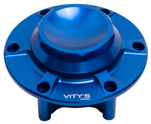 Tapón de gasolina estilo Decagon para depósito de moto Victory