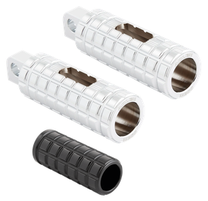 Estriperas Arlen Ness Speedliner negras con acabado pulido