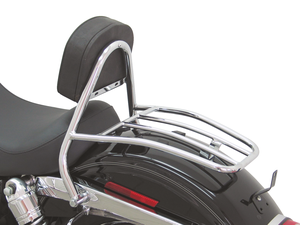 Respaldos traseros con portaequipajes para Harley-Davidson Dyna 2006-2017