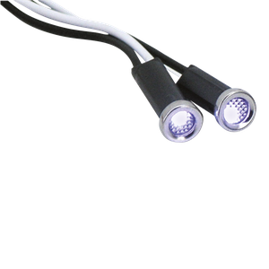 Par de intermitentes LED para motocicleta estilo americano