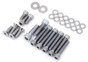 Conjunto de tornillos para tapa primaria, derby e inspección de motor