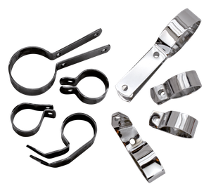 Abrazaderas de escape Samwel para motores 45ci WL