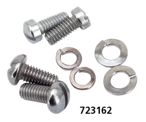 Kit de tornillos para regulador y disyuntor de circuito de colonia en modelo Harley-Davidson antiguo