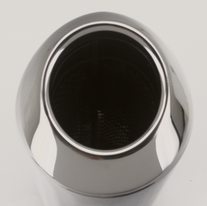 SILENCIOSO INOXIDABLE UNIVERSAL - Silenciador ovalado 1 3/4 " — B-stock
