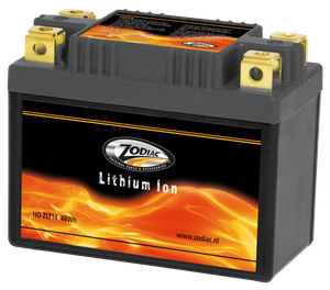 Batería Zodiac Lithium-Ion vista frontal sobre fondo blanco