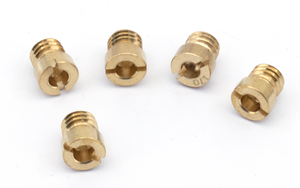 Par de inyectores principales y lentos para carburador Keihin CV