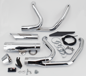 Soporte ajustable 2 en 1 MCJ negro para Harley-Davidson Touring