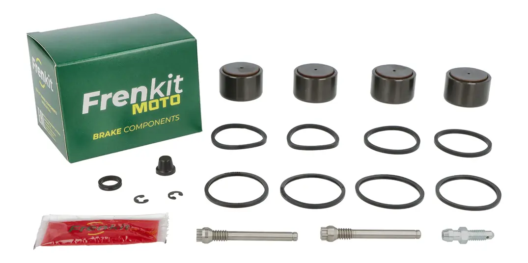 Superkit de reparación de pinza de freno con retenes y juntas de goma