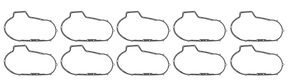 Kit de juntas, retenes de aceite y juntas tóricas para Harley Sportster 1986-2003