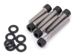 Kit de tornillos de acero inoxidable negro para Nose Cone de carenado frontal