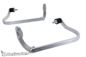 Kit de herrajes metálicos para montaje de dos puntos en protector de manos de motocicleta