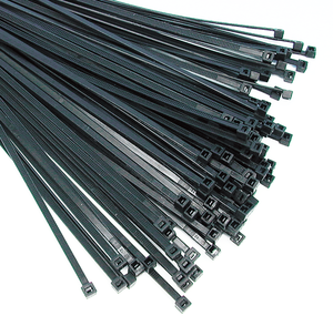 Par de bridas de montaje negras para accesorios de motocicleta