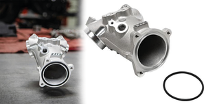 Colector de escape modificado S&S cromado para motor Milwaukee Eight