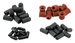 Surtido de capuchas metálicas para toberas de carburador marca James