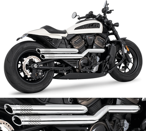 Escape Independence Freedom Performance instalado en motocicleta Harley-Davidson RH Sportster