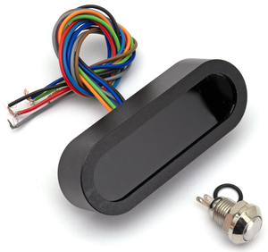 Micro velocímetro digital compacto para motocicleta