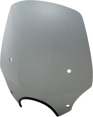 Sportshield El Paso negro instalado en manillar de motocicleta Harley-Davidson
