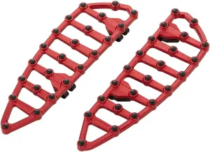 Par de plataformas traseras MX Billet en aluminio para motocicleta Harley-Davidson