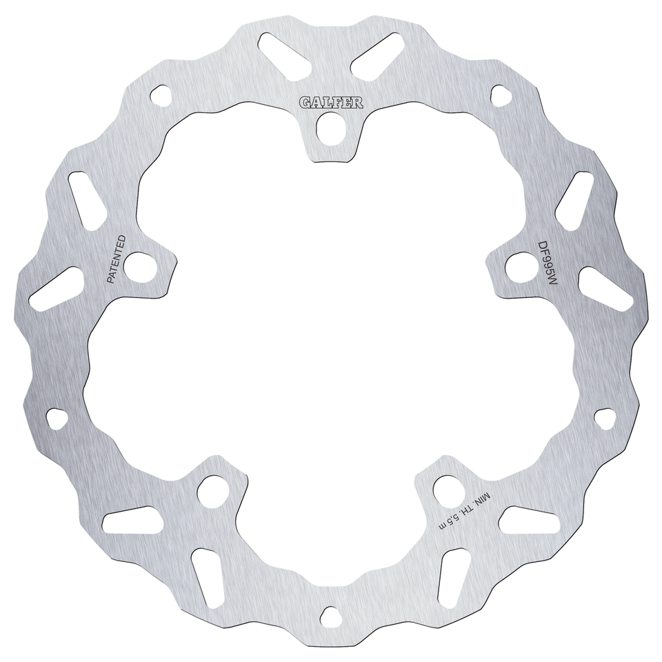 Rotores de freno de disco Galfer Wave para motocicleta