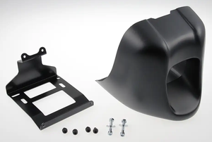 Spoilers delanteros Cult-Werk instalados en motocicleta