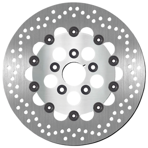 Disco de freno flotante SBS de acero inoxidable con montaje central