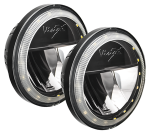Faro LED Vision-X Passing montado en motocicleta