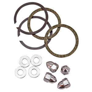 Kit de juntas de montaje para escapes James con tornillos y sellos