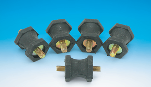 Silenbloques hexagonales antivibraciones para motocicletas Harley-Davidson