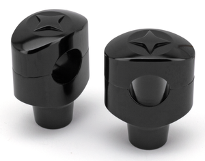 Par de torretas de bujía Fusion con cabeza ovalada para Harley-Davidson