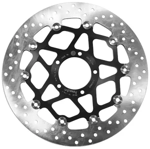 Disco de freno flotante Serie Oro Prime Line acabado metálico