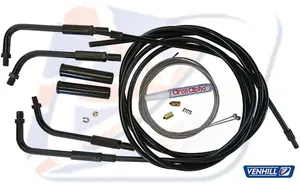 Cable de acelerador metálico para Harley-Davidson