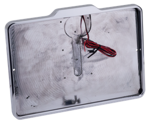 Porta matrícula trasero con luz LED integrada para motocicleta