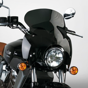 Parabrisas National Cycle Wave Switchblade instalado en motocicleta