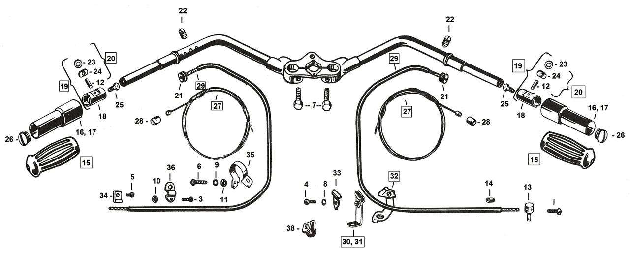 Tornillos con cabeza Fillister para recambios de motocicletas americanas